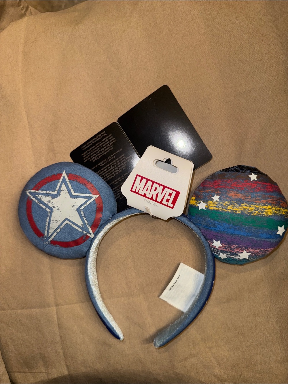 DISNEY MARVEL RAINBOW EARS